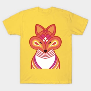 Fox with purple background T-Shirt